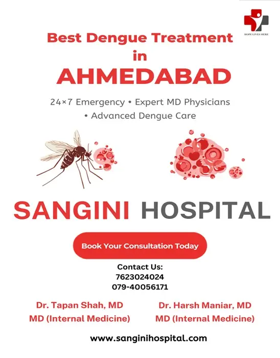 Treatment for Dengue Fever in Ahmedabad